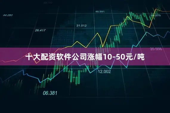 十大配资软件公司涨幅10-50元/吨